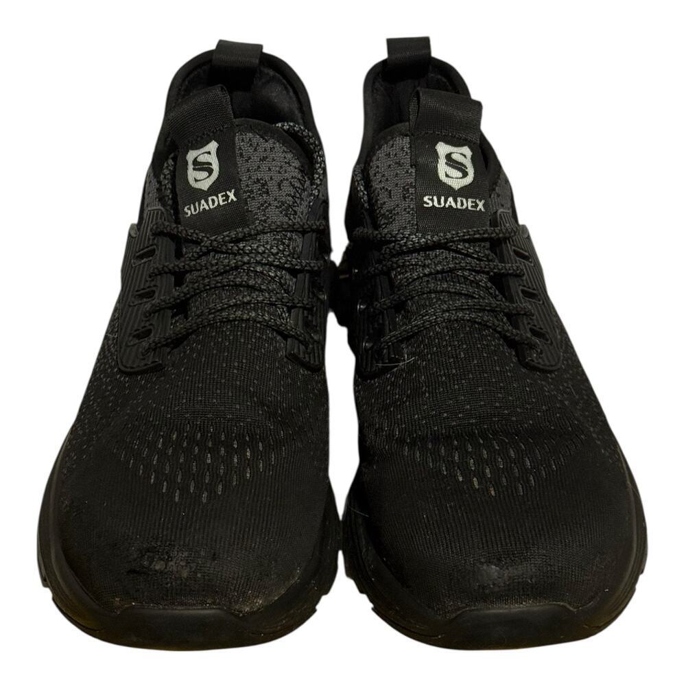 Suadex Steel Toe Work Safety Sneakers Lightweight Black Slip Resistant Men's 11 - Picture 4 of 10